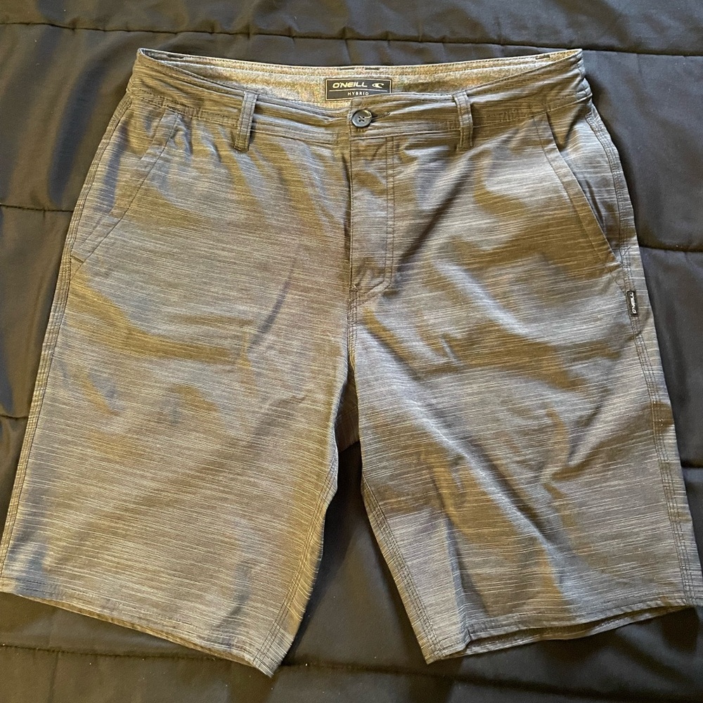 O’Neil hybrid shorts, grey, size 32